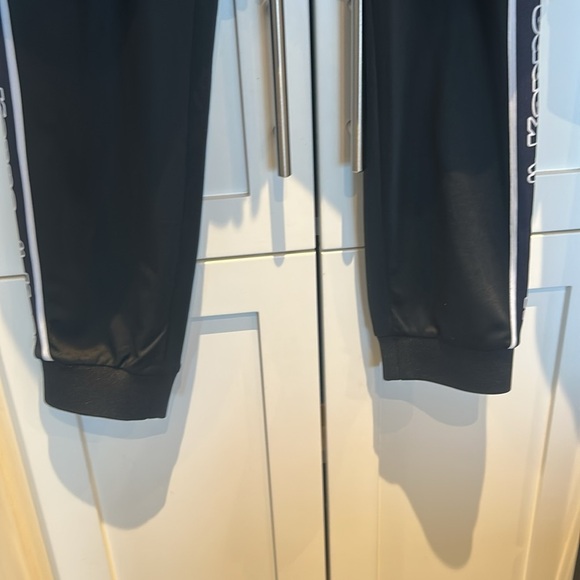 Vintage Y2K Kappa Black Track Suit 2 Pc. Jacket & Jogger Pants Women’s M Hip Hop - Picture 14 of 17